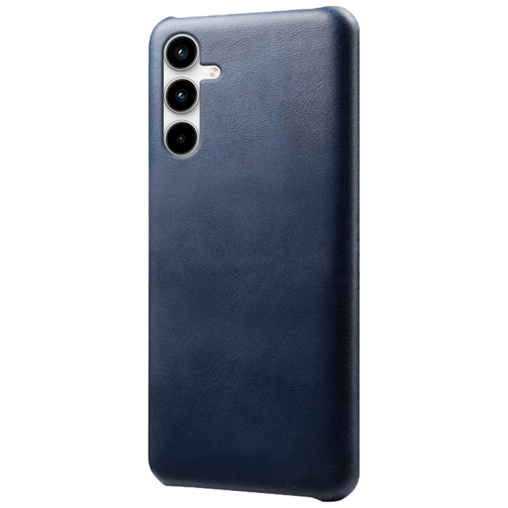 For Samsung Galaxy A25 5G (Global) (161.0 x 76.5 x 8.3mm) Case Leather Coated PC Calf Texture Back Phone Cover For Samsung Galaxy A25 5G (Global) (161.0 x 76.5 x 8.3mm) Case Leather Coated PC Calf Texture Back Phone Cover